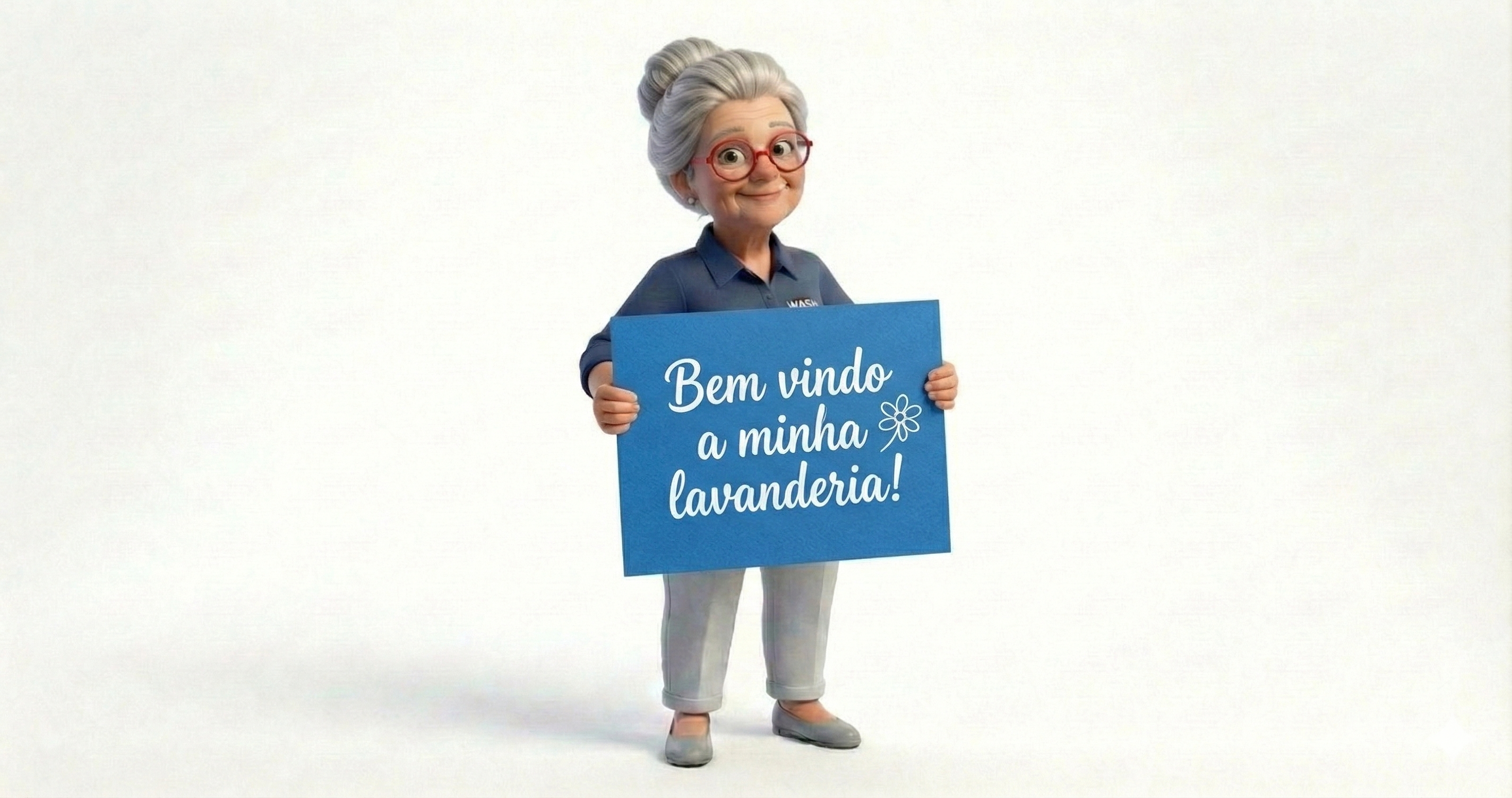Vó Ana - Mascote Wash Expert